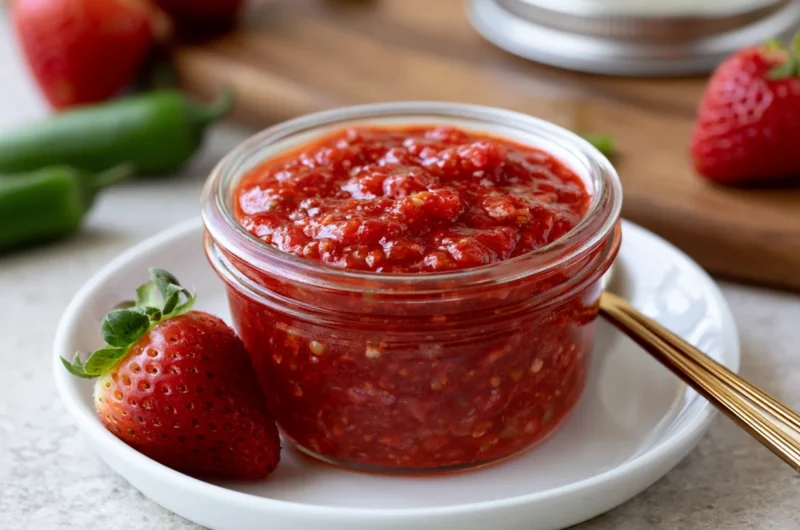 Homestyle Jalapeno Strawberry Jam Recipe