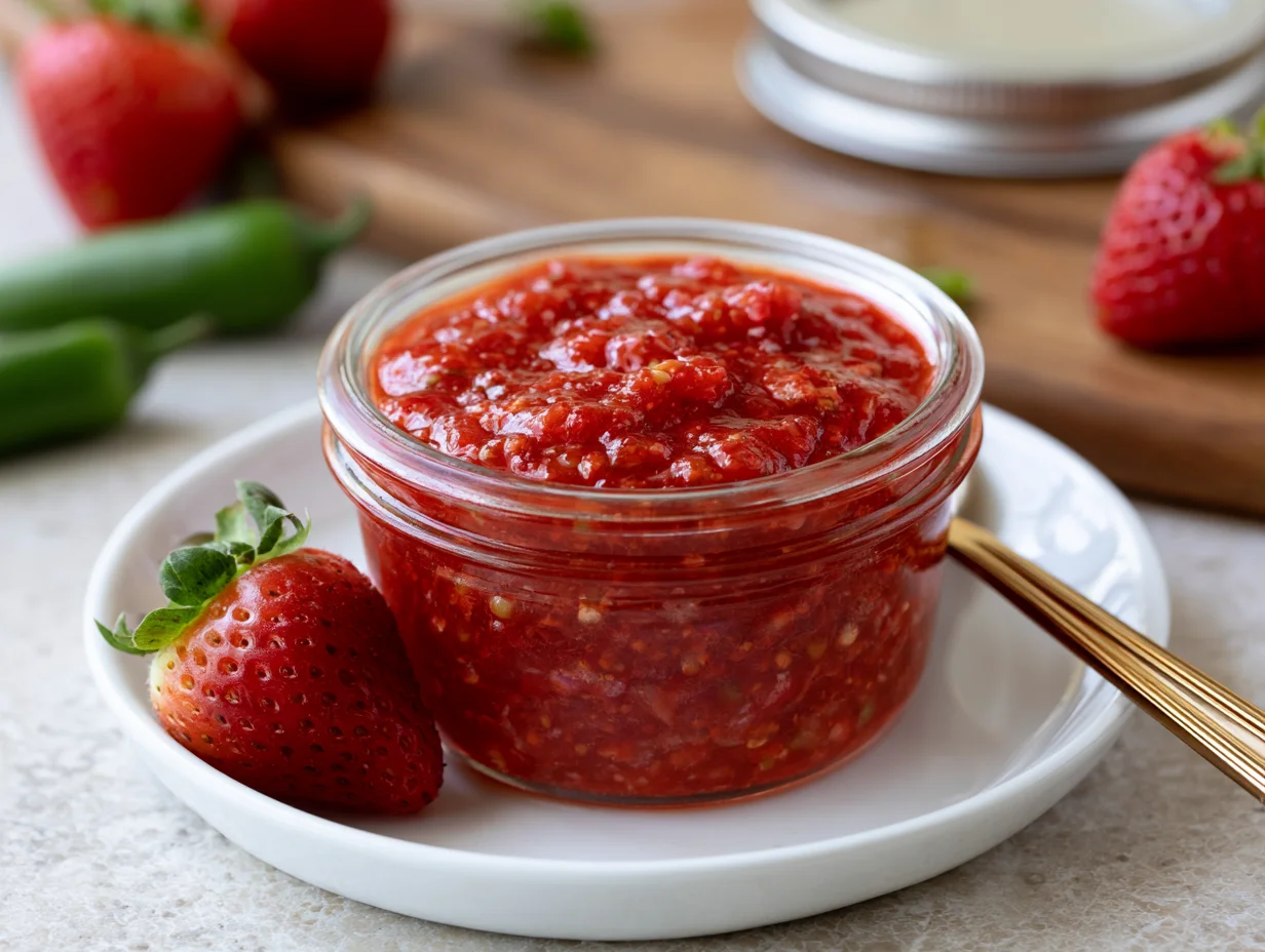 Homestyle Jalapeno Strawberry Jam Recipe