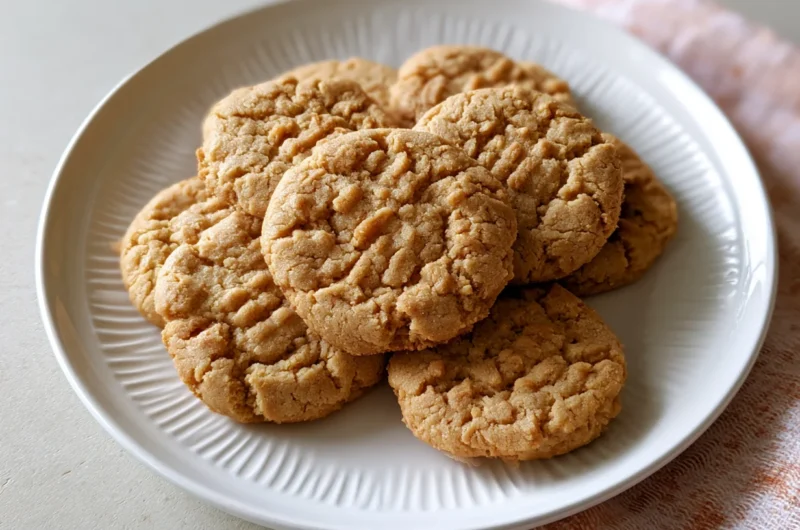 Homestyle Peanut Butter Cookies Recipe