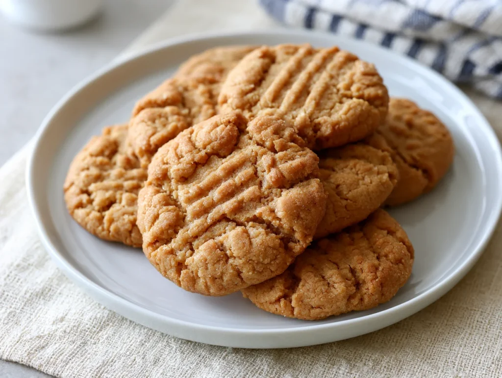 Homestyle Peanut Butter Cookies Recipe