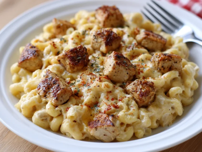 Honey Pepper Chicken Mac and Cheese Recipe