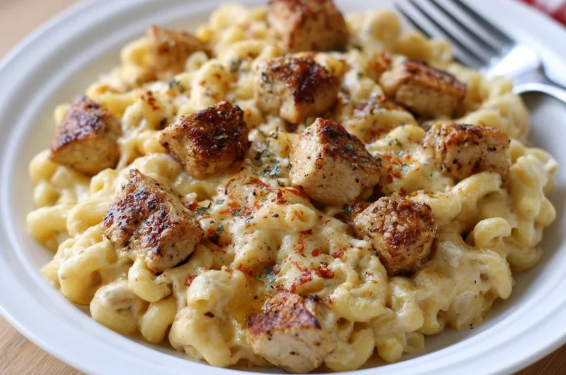 Honey Pepper Chicken Mac and Cheese Recipe