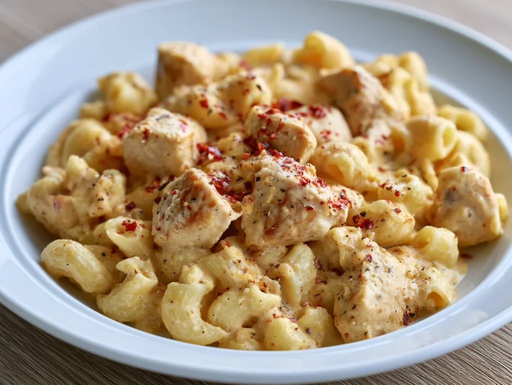 Honey Pepper Chicken Mac and Cheese Recipe