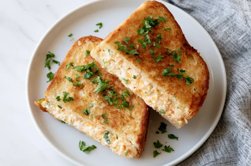Cheesy Jalapeno Popper Sandwich Recipe