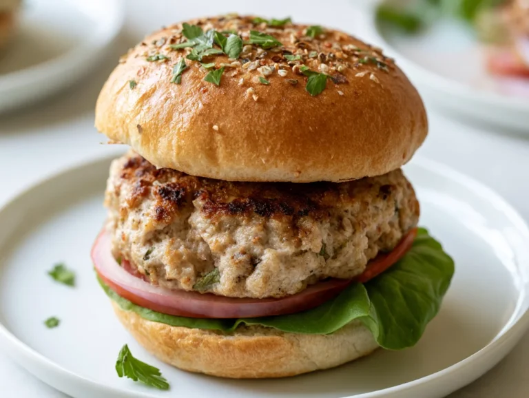 Juicy Ground Turkey Burgers Recipe