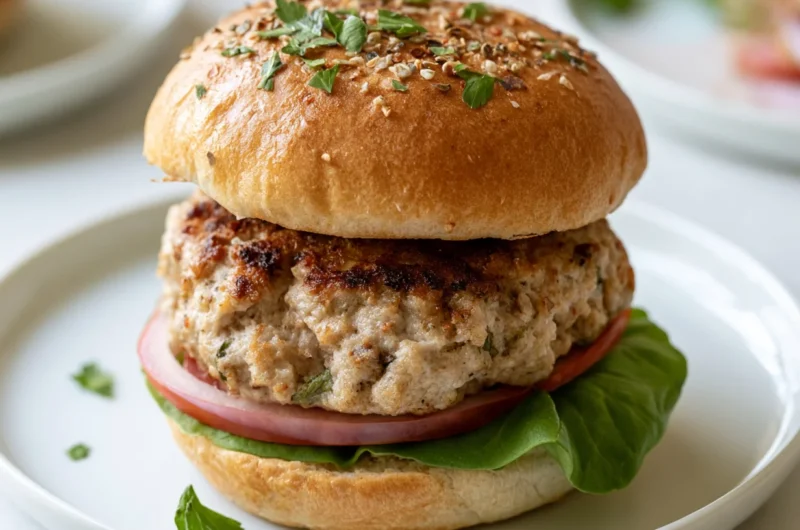 Juicy Ground Turkey Burgers Recipe