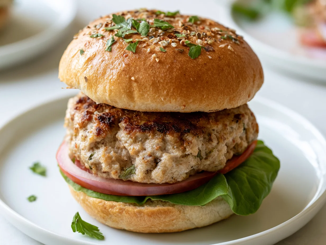 Juicy Ground Turkey Burgers Recipe