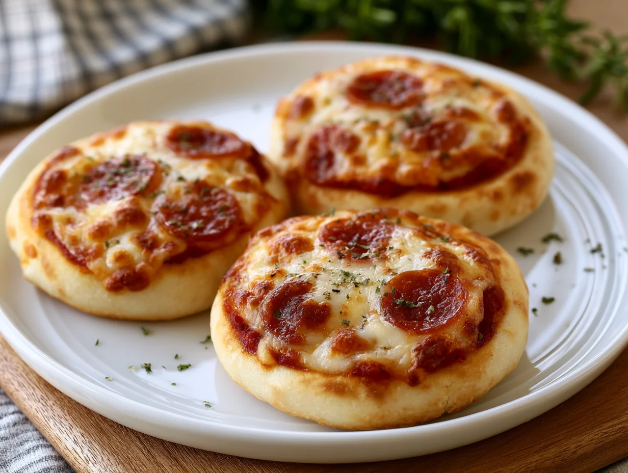 Kid-Friendly Mini Lunchbox Pizzas Recipe