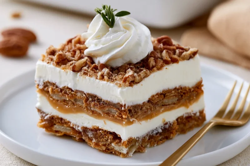 Layered Pecan Pie Lasagna Recipe