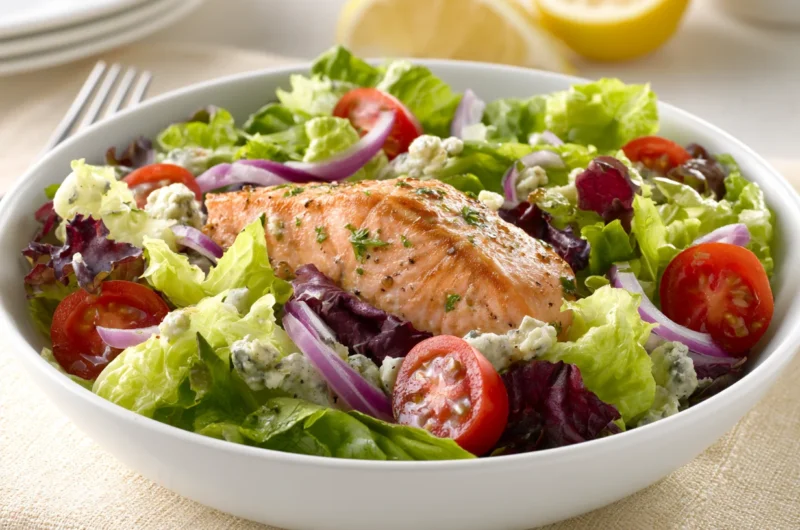 Light Salmon Salad Recipe