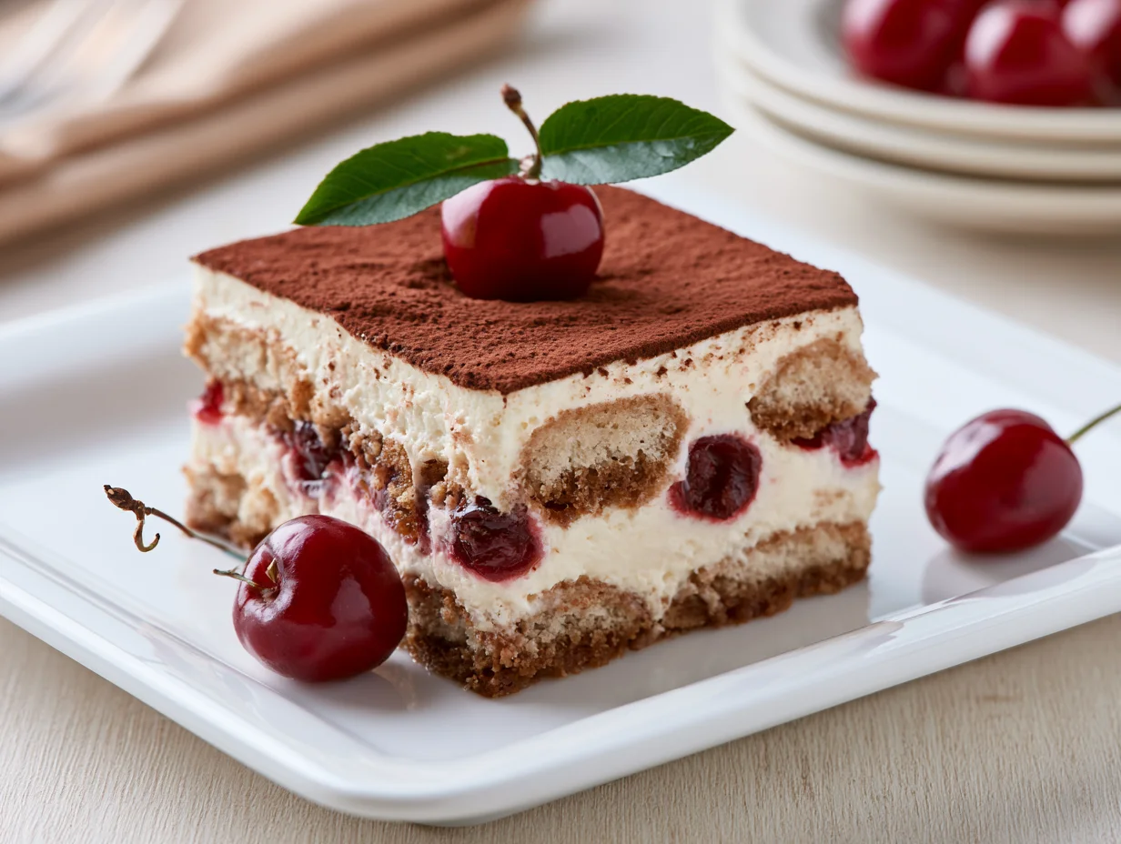 Luxurious Cherry Amaretto Tiramisu Recipe
