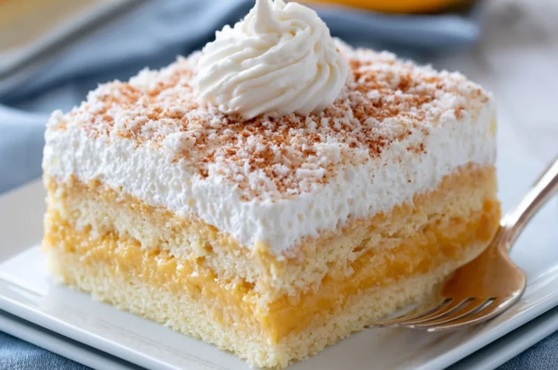 Mango Lassi Tres Leches Cake Recipe