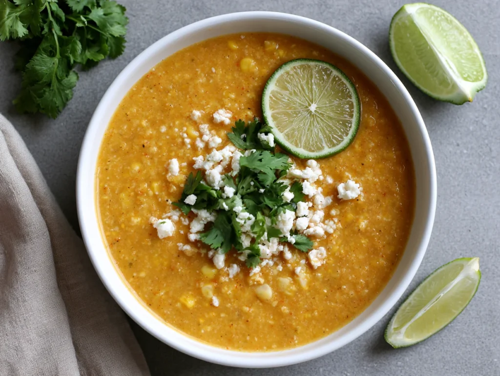 Mexican Street Corn Soup Recipe