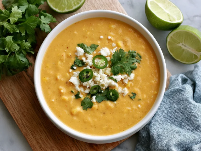 Mexican Street Corn Soup Recipe
