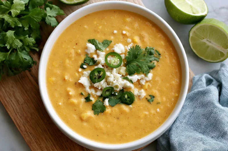 Mexican Street Corn Soup Recipe
