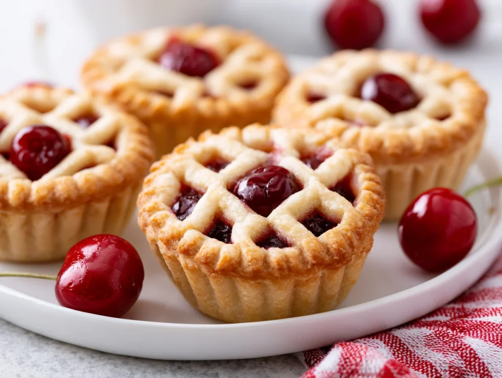 Mini Cherry Pies Recipe