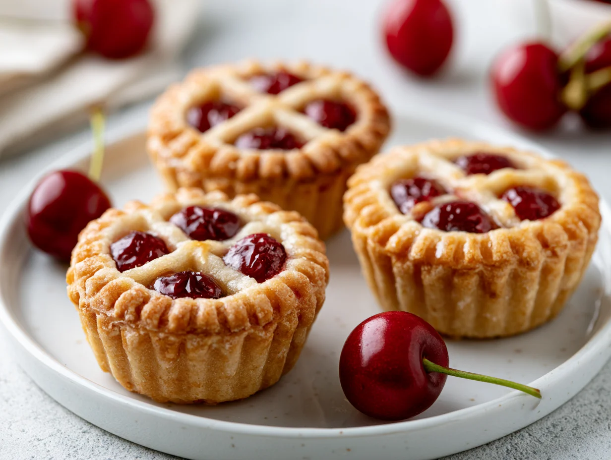 Mini Cherry Pies Recipe