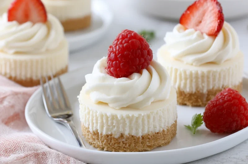No Bake Mini Cheesecakes Recipe