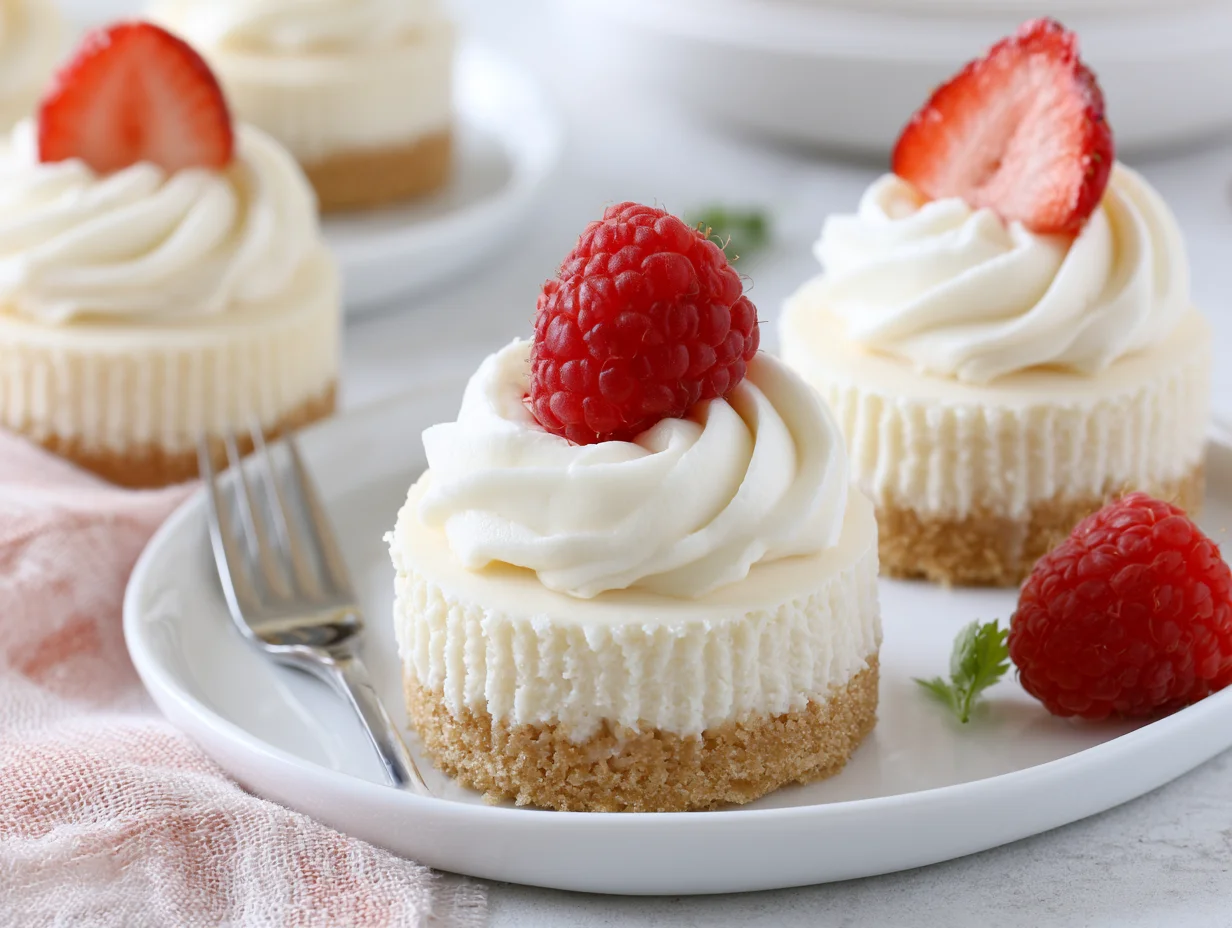 No Bake Mini Cheesecakes Recipe