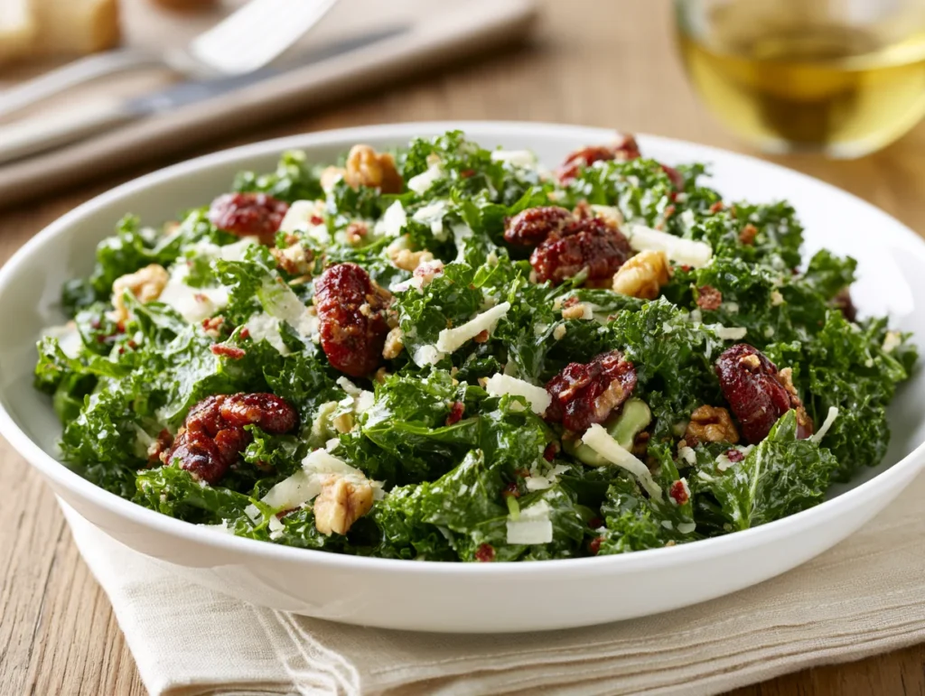 Nutritious Parmesan Kale Salad Recipe