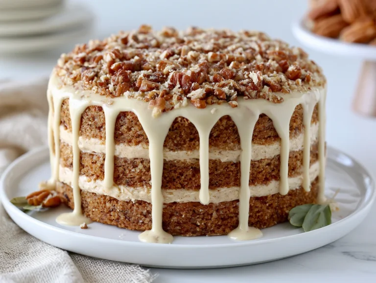 Nutty Butter Pecan Cake Recipe