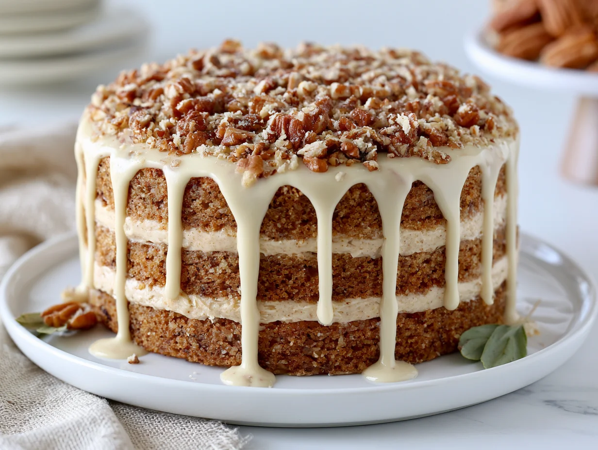 Nutty Butter Pecan Cake Recipe