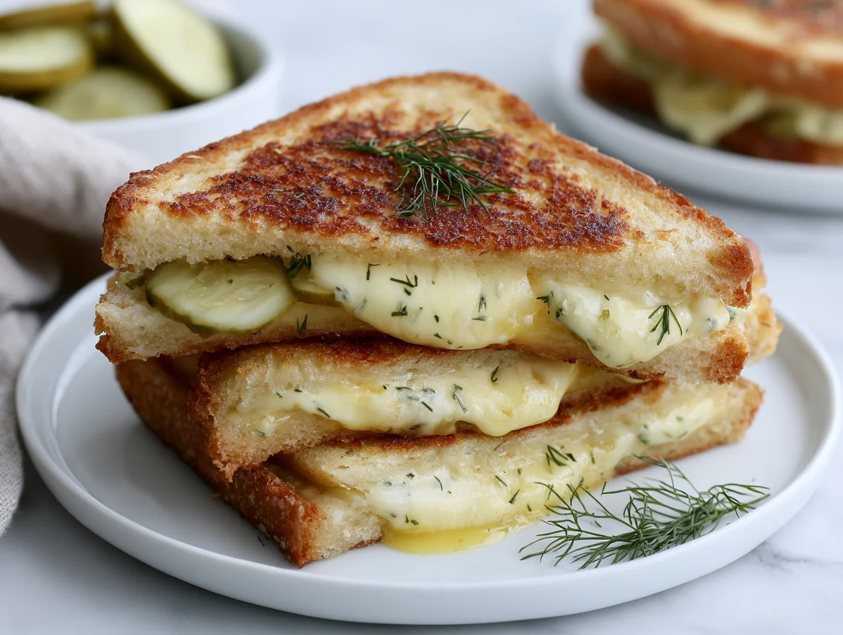 Pickle Grilled Cheese Recipe
