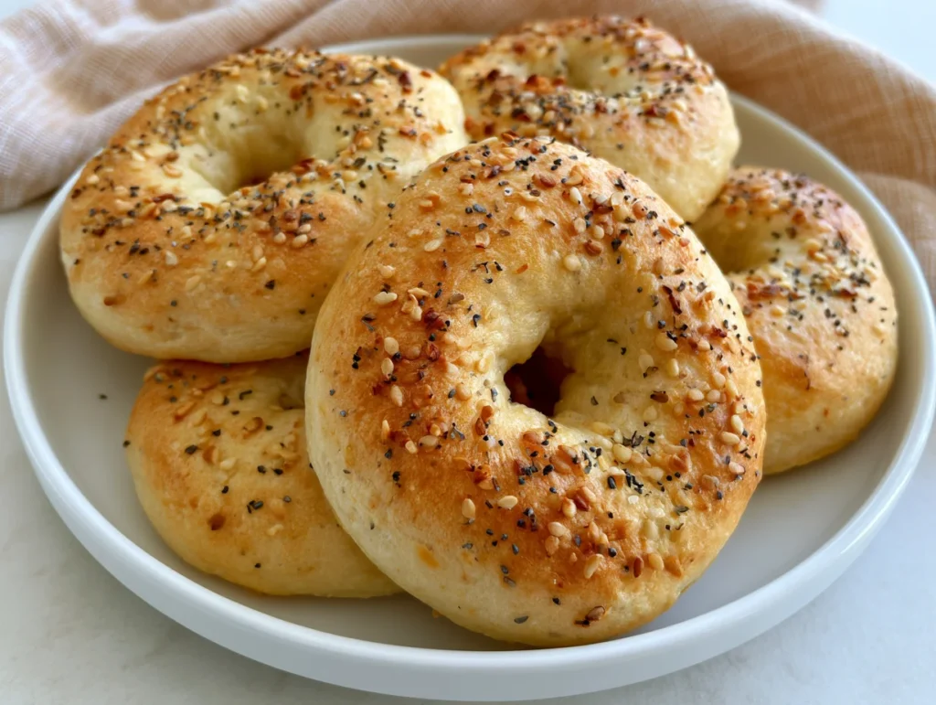 Protein-Packed Air Fryer Protein Bagels Recipe