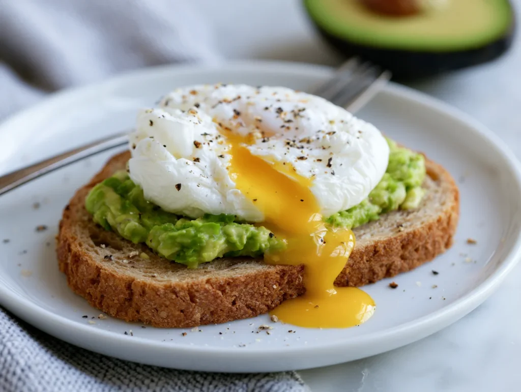 Protein-Packed Avocado Toast with Poached Egg Recipe