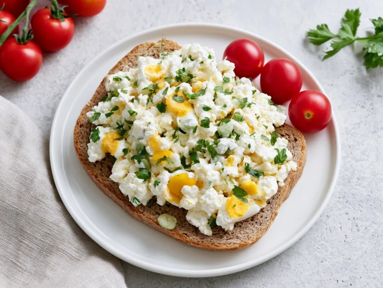 Protein-Rich Cottage Cheese Egg Salad Recipe