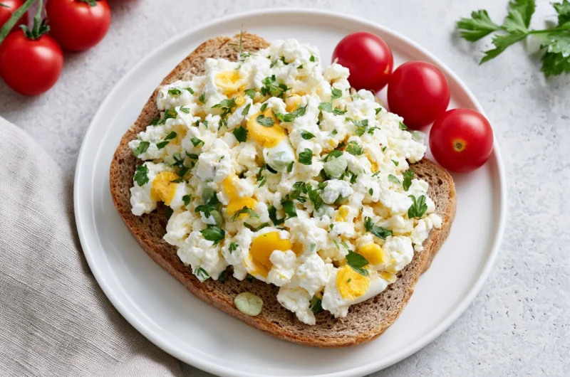 Protein-Rich Cottage Cheese Egg Salad Recipe