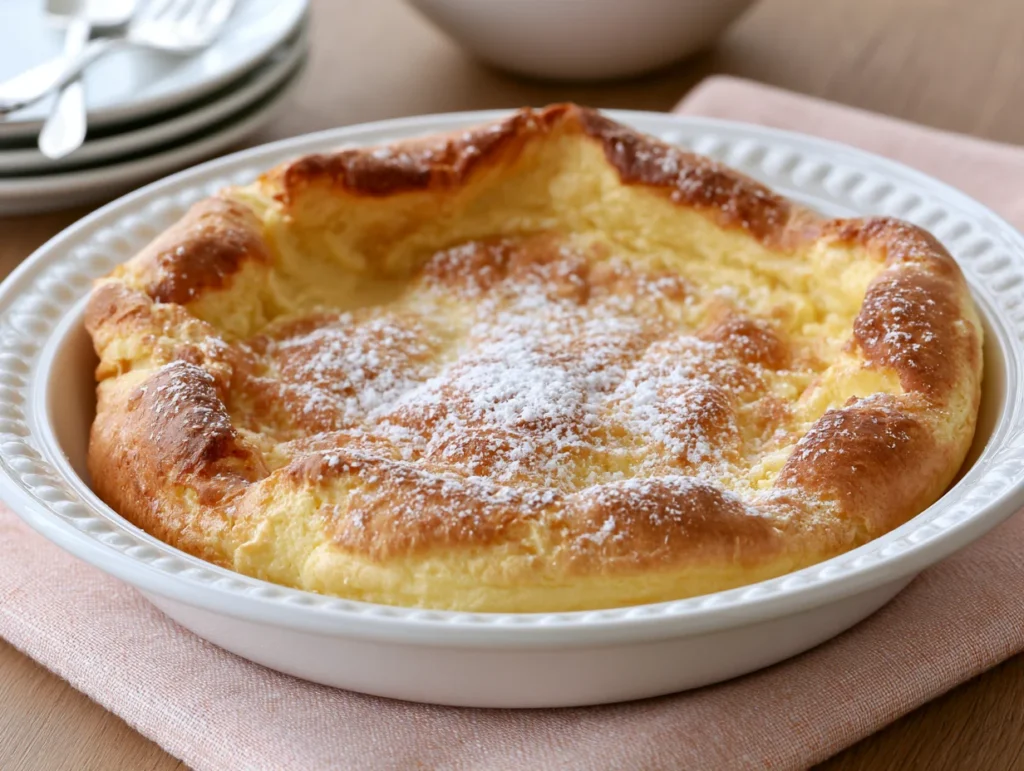 Puffy Baked German Pancake Recipe