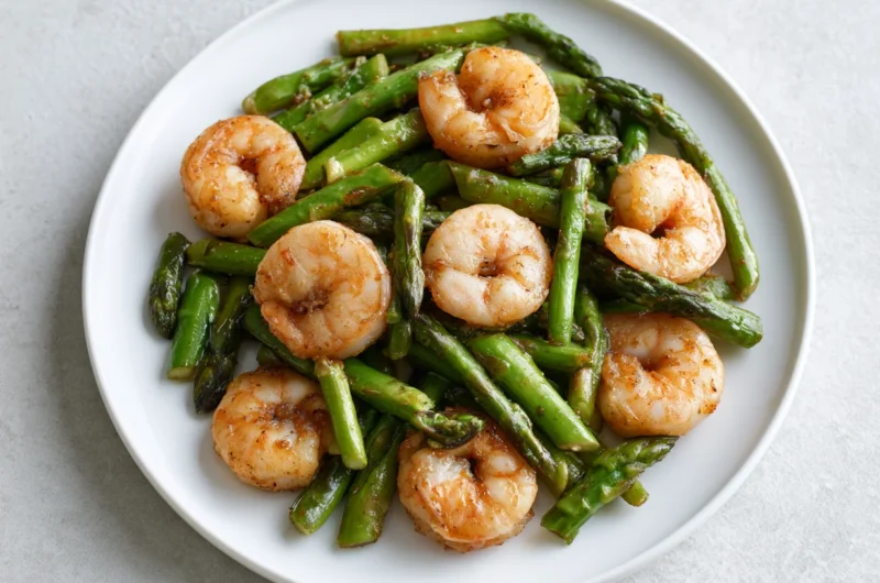 Quick Shrimp Asparagus Stir Fry Recipe