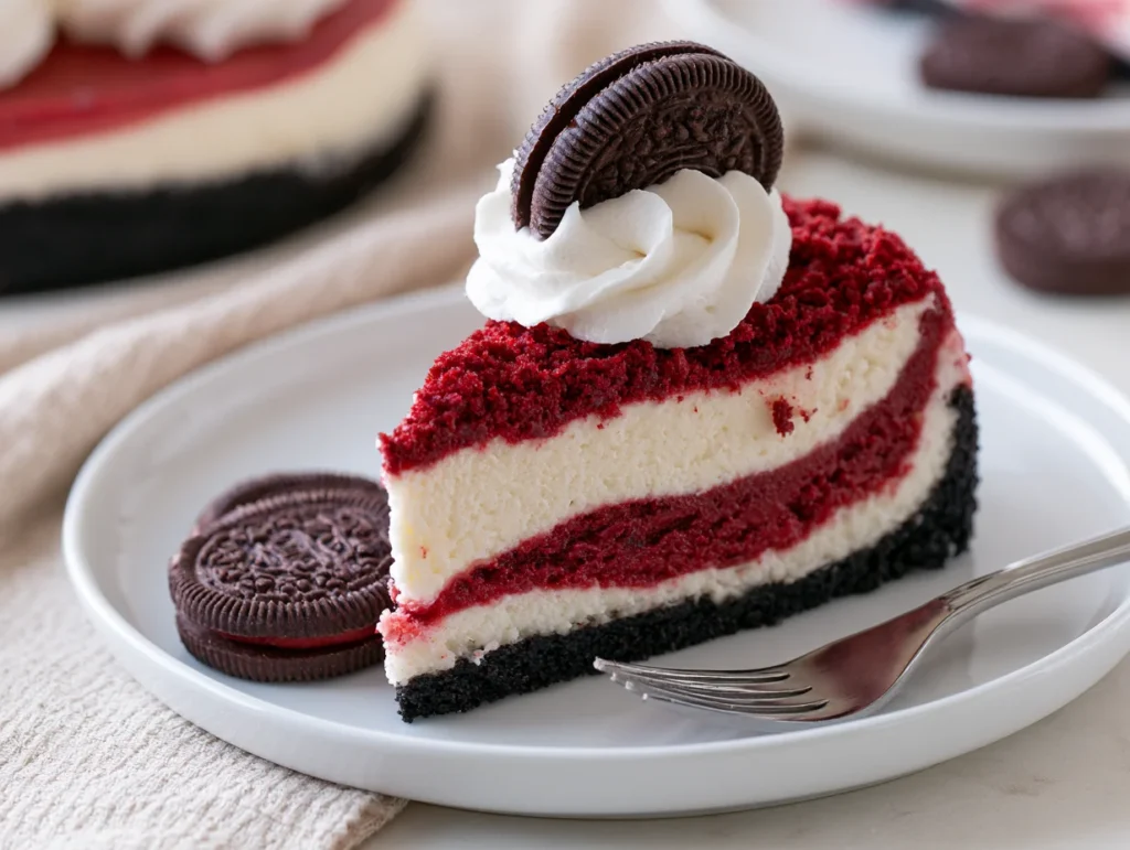 Red Velvet Oreo Cheesecake Recipe