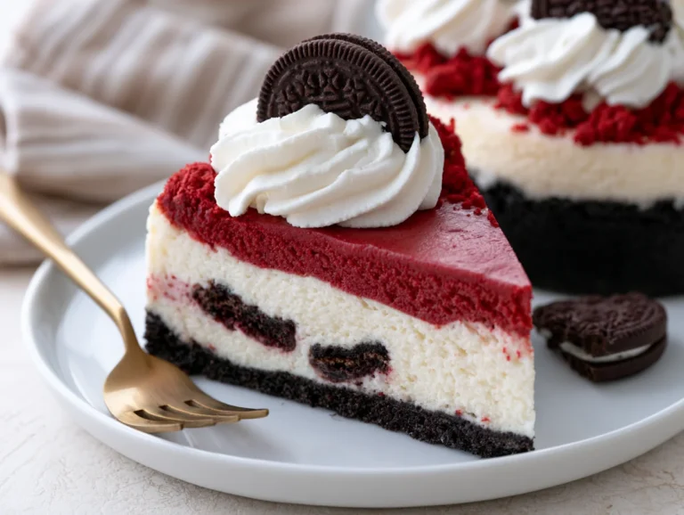 Red Velvet Oreo Cheesecake Recipe