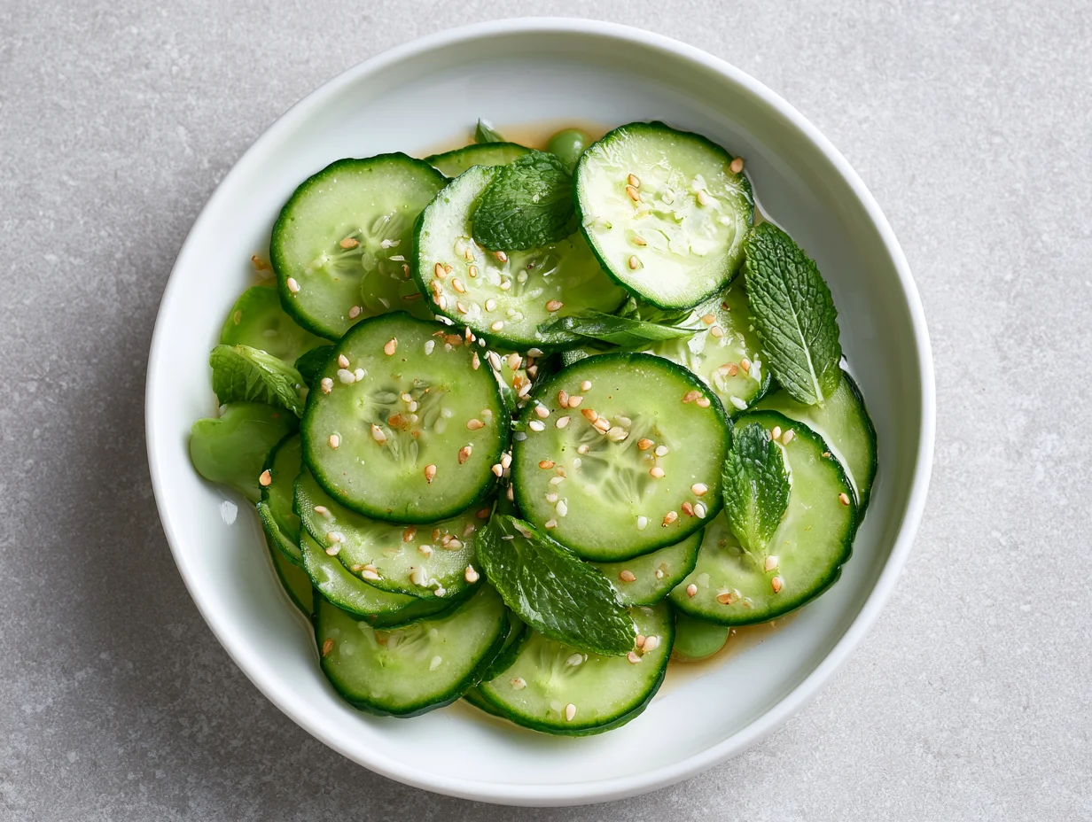 Refreshing Asian Cucumber Salad Recipe