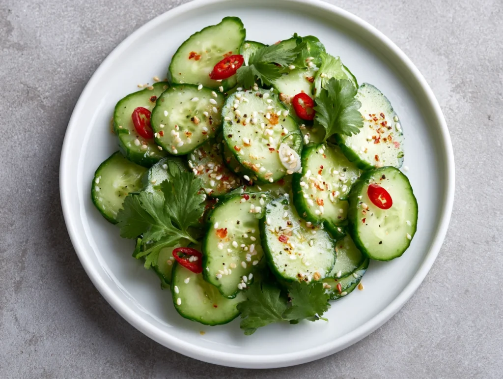 Refreshing Asian Cucumber Salad Recipe