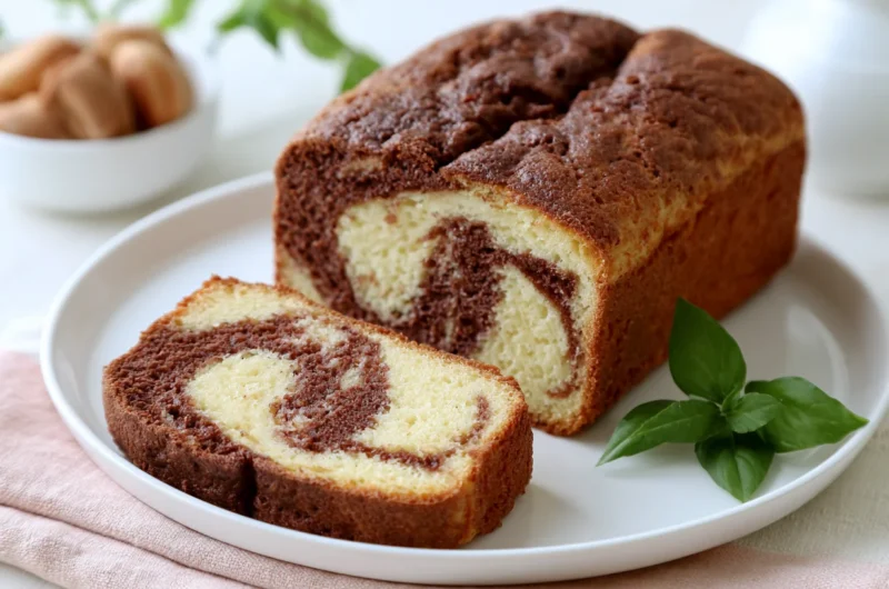 Rich Chocolate Ricotta Marble Cake Recipe