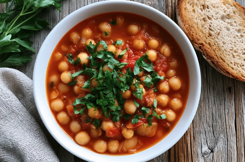 Rustic Chickpea Stew Recipe