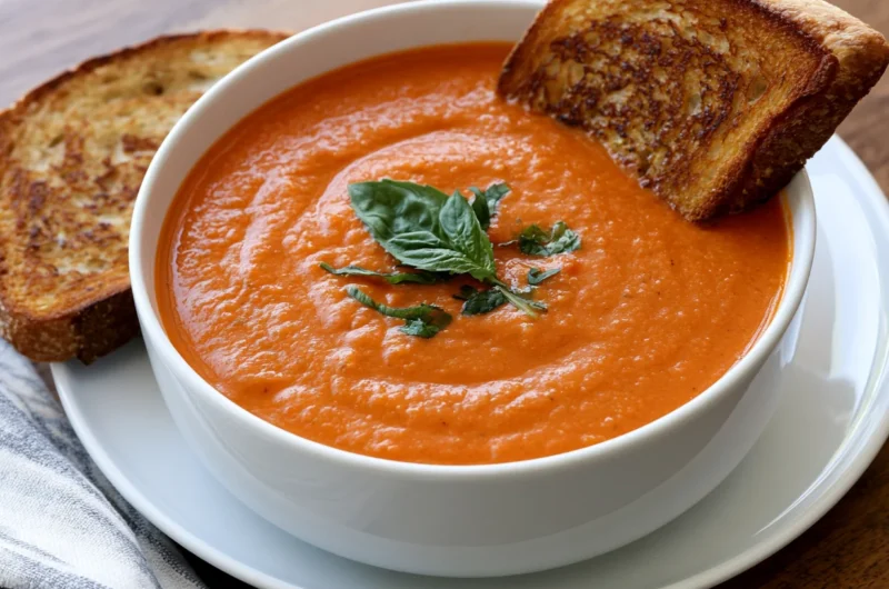 Rustic Roasted Tomato Soup Recipe