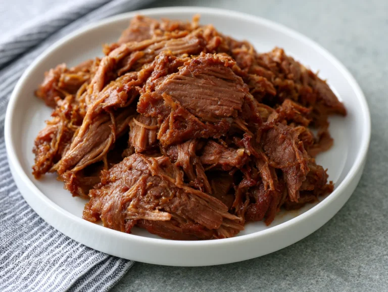 Slow-Cooked Pulled Beef Brisket Recipe