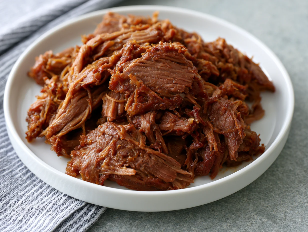 Slow-Cooked Pulled Beef Brisket Recipe