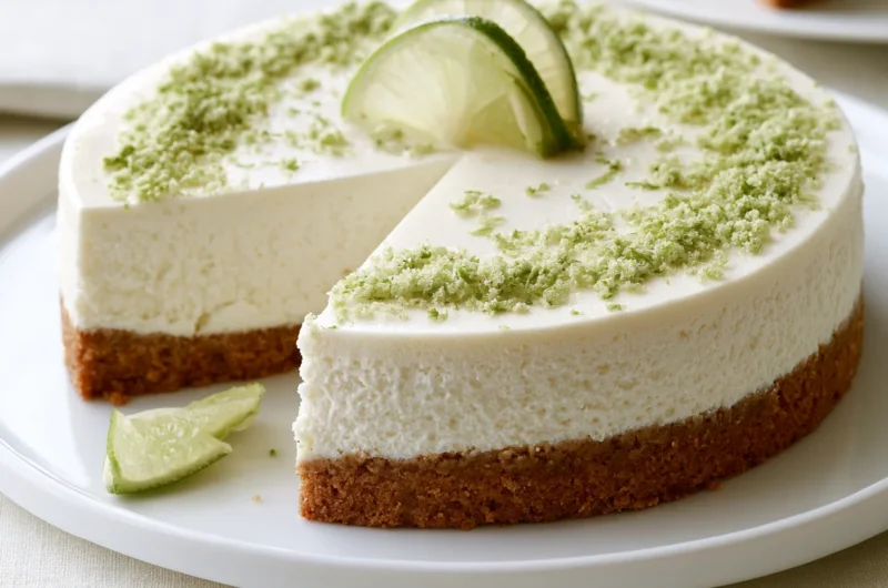 Smooth Lime Mousse Cheesecake Recipe