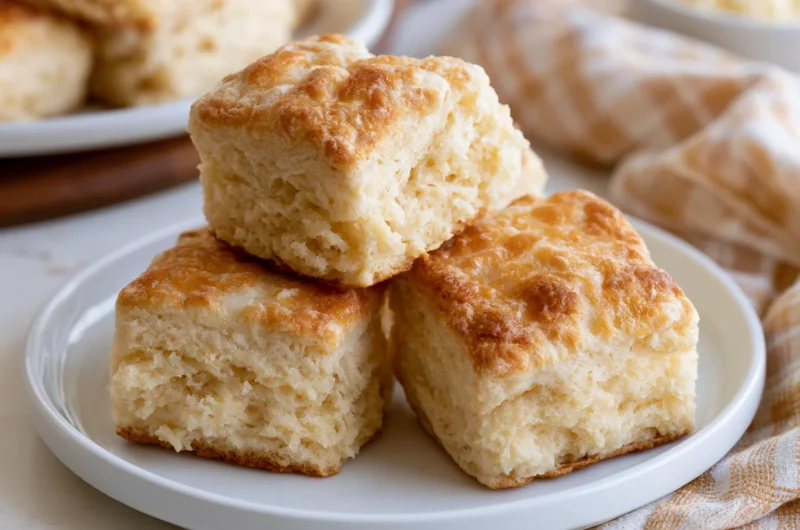Soft Peach Butter Swim Biscuits Recipe