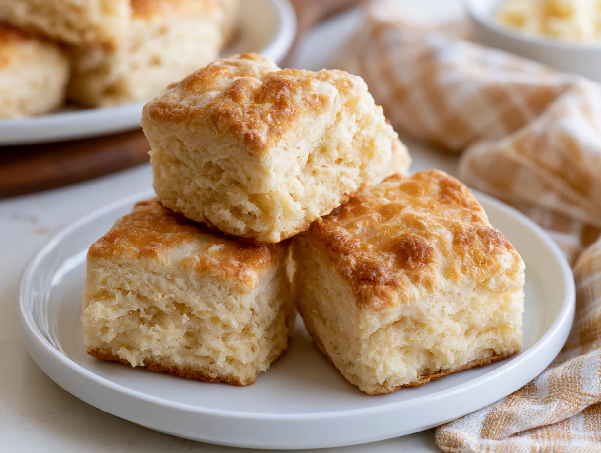 Soft Peach Butter Swim Biscuits Recipe