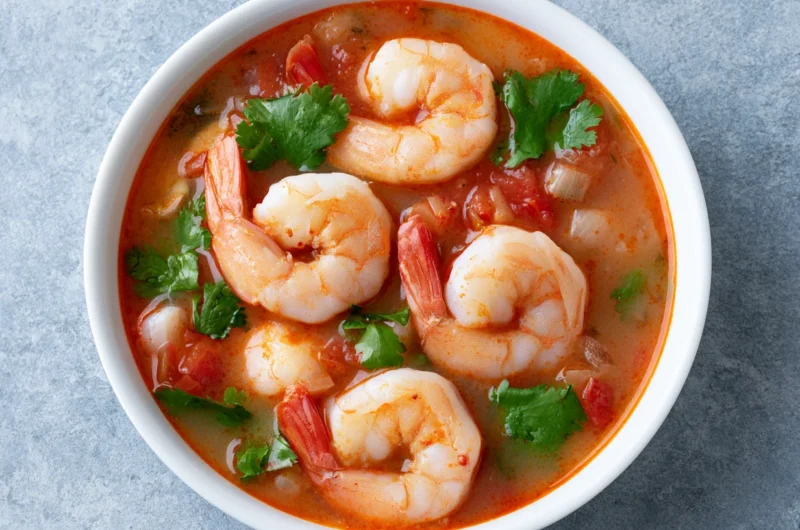 Spicy Shrimp Soup Recipe