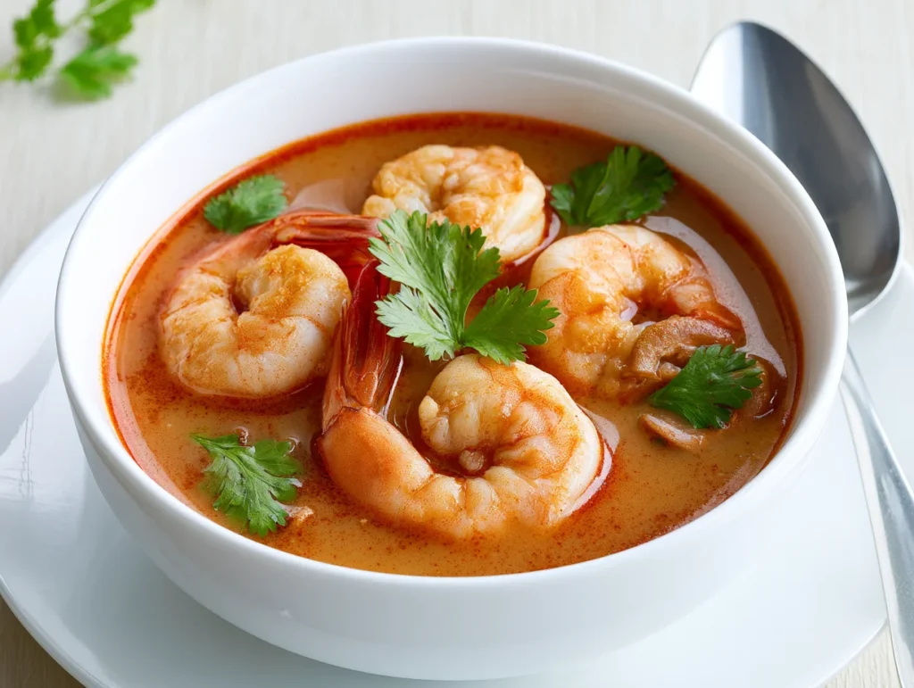 Spicy Shrimp Soup Recipe