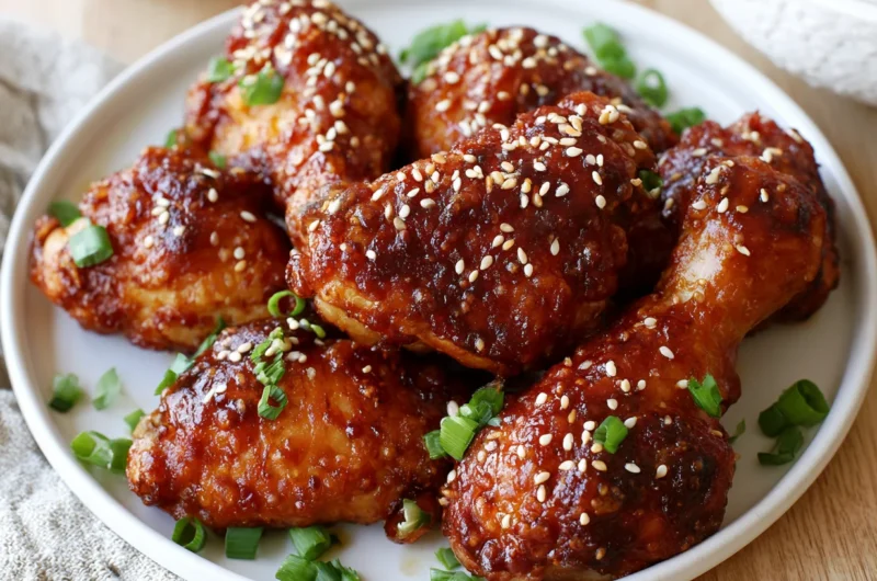 Sticky Baked Hot Honey Chicken Recipe