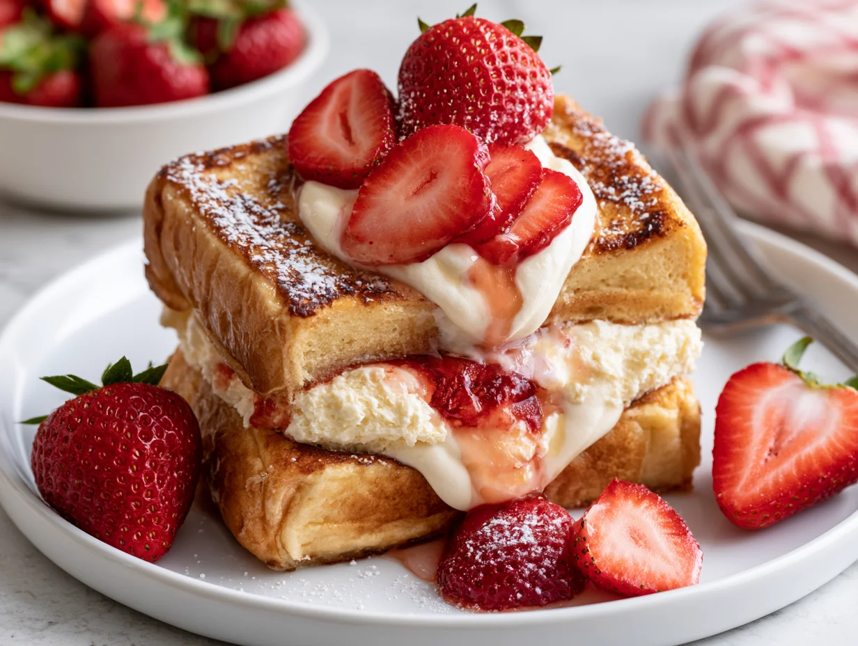 Strawberry Cheesecake French Toast Recipe