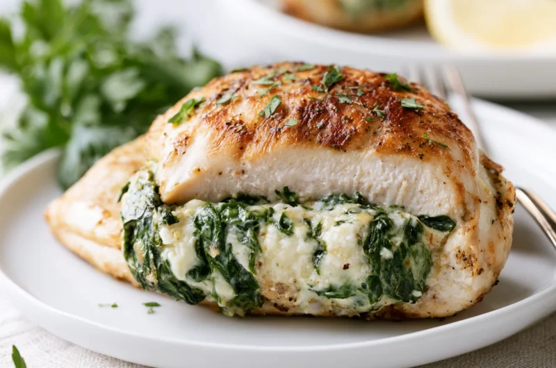 Stuffed Spinach Cream Cheese Stuffed Chicken Recipe